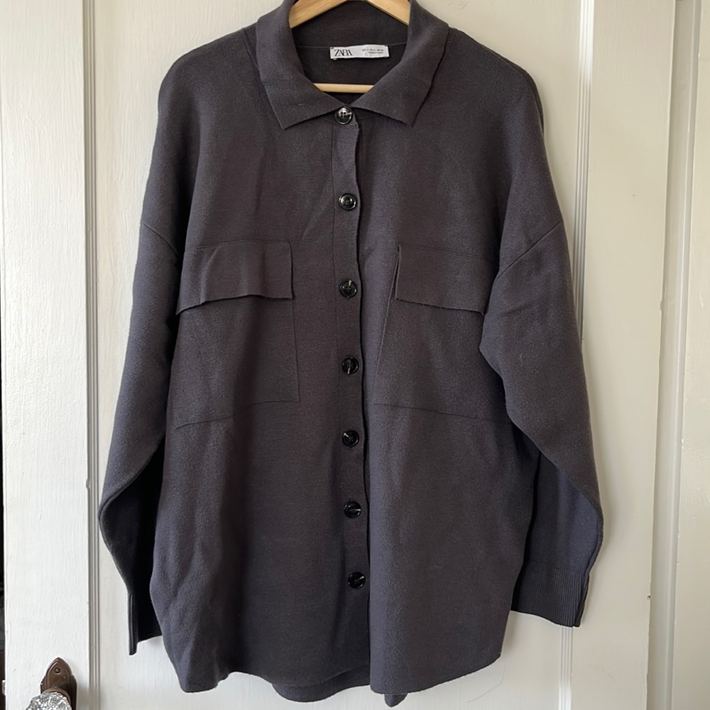 Knit Button Down - image 1